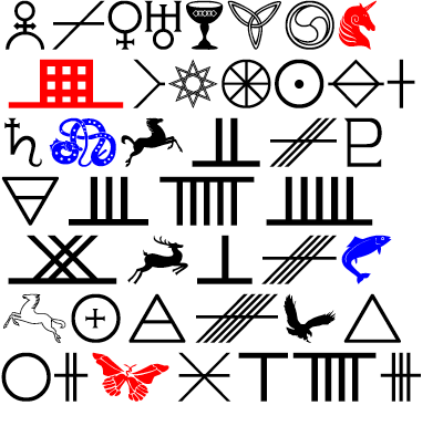 Font Astrology Celtic Symbols released 