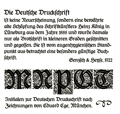 Deutsche Druckschrift