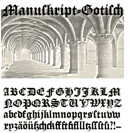 Manuskript-Gotisch